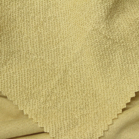 100% Polyester French Terry Fabric, 200 gsm, 185 cm — Khaki