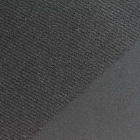 Nylon Stretch Woven Fabric, 220 gsm, 146 cm — Black, ref EF-272117