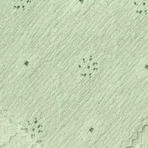 Light Green Diamond Warp Knit, Polyester