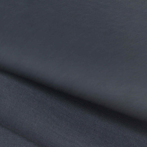 Cotton Polyester Stretch Scuba Knit Fabric, 342 gsm, 172 cm — Navy
