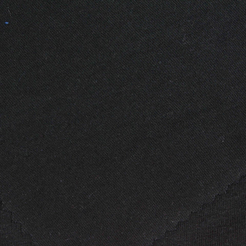 Cotton Polyester Jersey Knit Fabric, 120 gsm — Black
