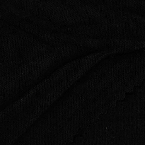 Black Jersey Knit, Viscose