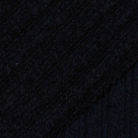 Dark Navy Ribbed Rib Knit, Polyester