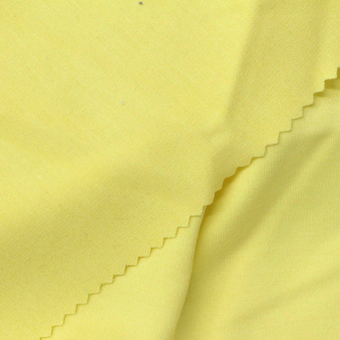 Viscose Nylon Stretch Ponte Knit Fabric, 300 gsm, 150 cm — Yellow
