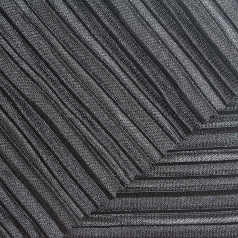 100% Polyester Jersey Knit Fabric, 180 gsm, 165 cm — Black