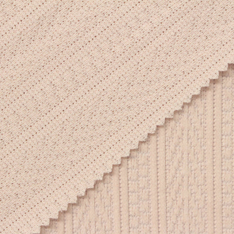 Light Beige Stripes Chenille, Polyester