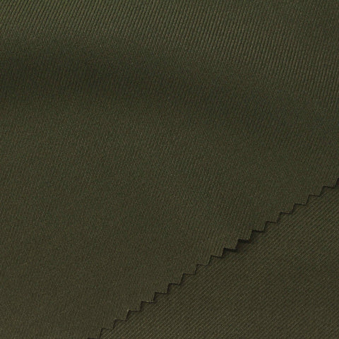 Dark Olive Twill, Poly-Viscose