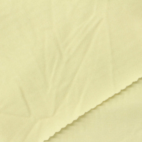 Cotton Modal Stretch Jersey Knit Fabric, 230 gsm, 185 cm — Yellow