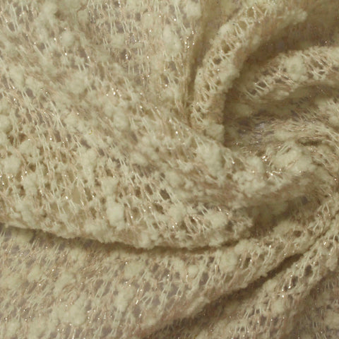 100% Polyester Knit Fabric, 155 gsm, 170 cm — Beige