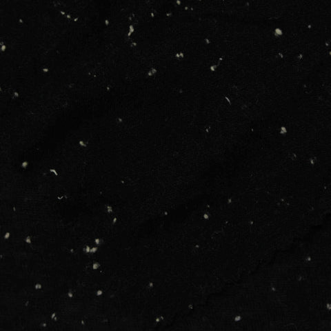 Black Marl Knit, Poly-Viscose, 151 gsm