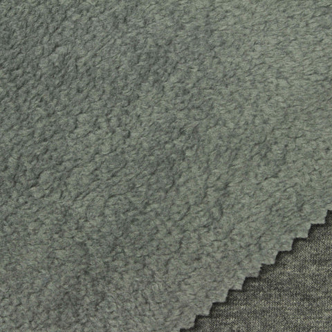 Light Grey Marl Knit, Poly-Cotton, 380 gsm
