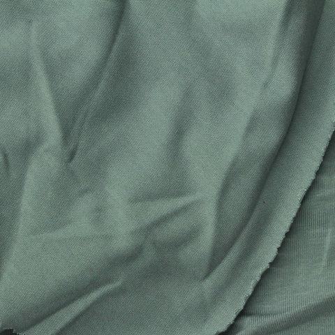 Cotton Modal Stretch Knit Fabric, 180 gsm — Green