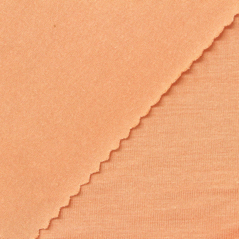 Viscose Stretch Jersey Knit Fabric, 190 gsm, 152 cm — Orange