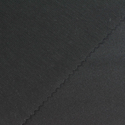 Black Rib Knit