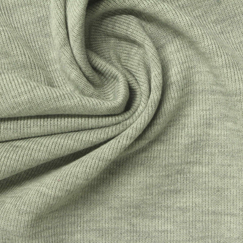 Polyester Stretch Chunky Knit Fabric, 195 gsm — Green
