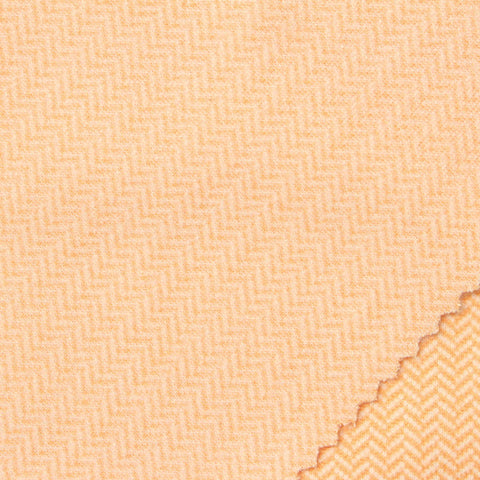Orange Herringbone Jacquard, Polyester