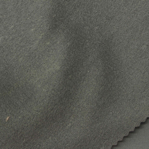 Polyester Stretch Faux Suede Fabric, 260 gsm — Green