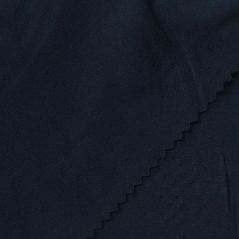 Modal Stretch Jersey Knit Fabric, 190 gsm, 160 cm — Navy