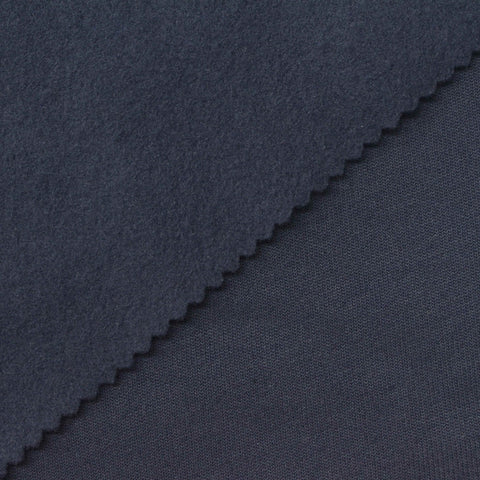 Polyester Cotton Jersey Knit Fabric, 280 gsm, 180 cm — Navy