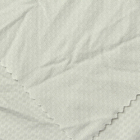 Cream Tone-on-Tone Mesh, Polyester, 150 gsm