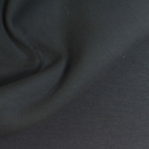 Cotton Polyester Stretch Scuba Knit Fabric, 340 gsm, 170 cm — Grey
