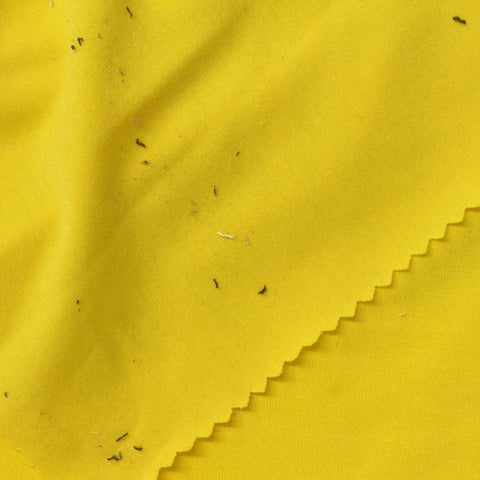 Yellow Jersey Knit, Poly-Cotton