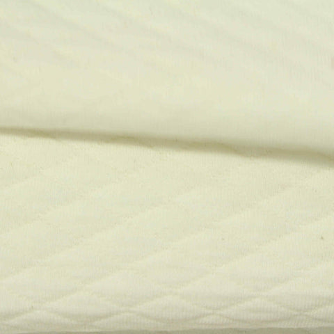 Cream Diamond Jacquard, Poly-Cotton