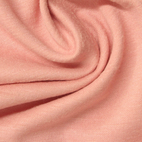Viscose Polyester Stretch Scuba Knit Fabric, 230 gsm — Pink