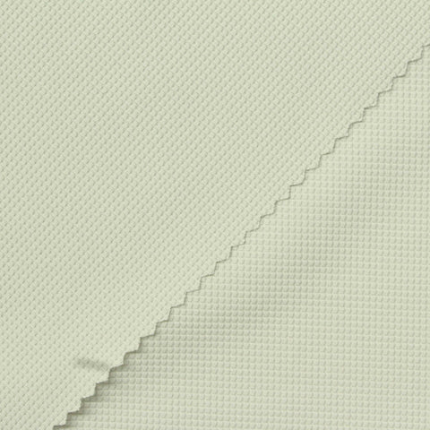 Nylon Stretch Waffle Knit Fabric, 178 gsm, 184 cm — Khaki