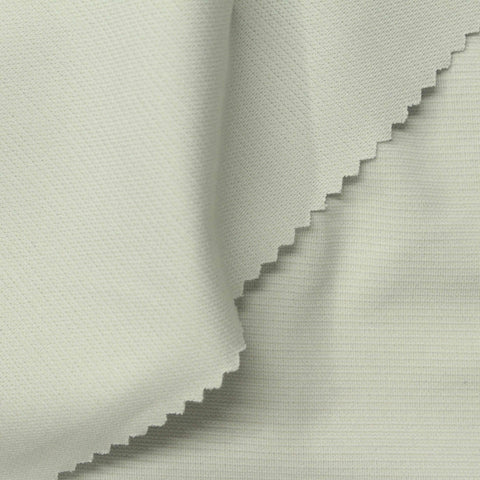 Light Grey Rib Knit, Poly-Cotton