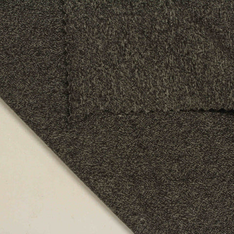 Dark Grey Marl Jersey Knit, Cotton-Poly, 245 gsm, 163 cm
