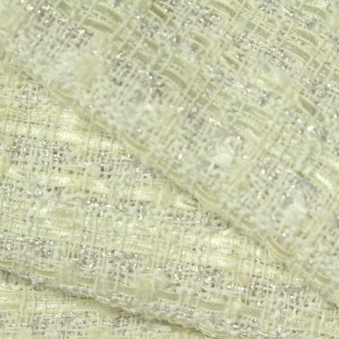 100% Polyester Bouclé Fabric, 346 gsm, 150 cm — Yellow