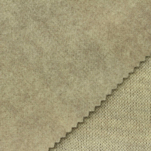 Light Beige Heathered-Marl Chunky Knit, Acrylic-Poly