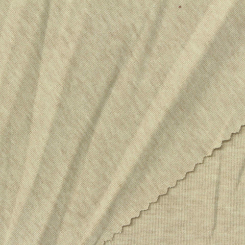 Tencel Lyocell Acrylic Blend Stretch Rib Knit Fabric, 250 gsm, 160 cm — Khaki, ref EF-270687