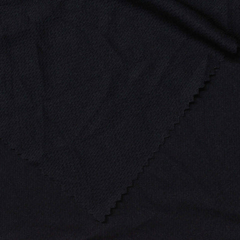 100% Polyester Mesh Fabric, 150 gsm — Black