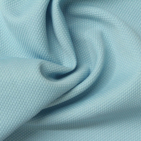 Polyester Stretch Knit Fabric, 250 gsm, 165 cm — Blue, ref EF-262654