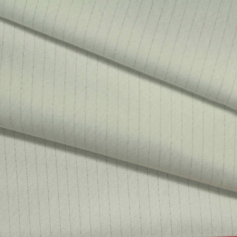 Grey Vertical-Stripe Woven