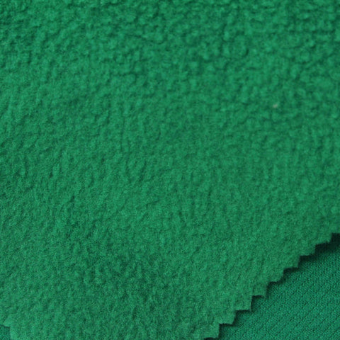 Polyester Cotton Stretch Knit Fabric, 400 gsm, 180 cm — Green