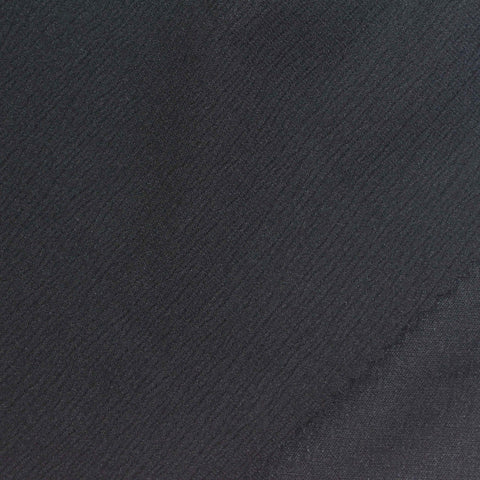 Black Textured Crepe, Nylon