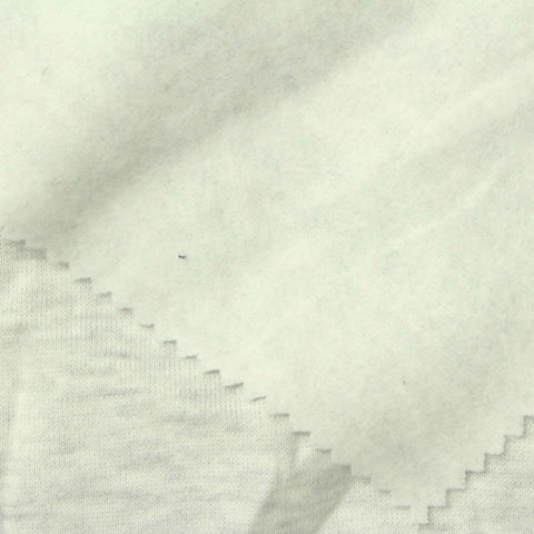 Light Grey Marl Knit, Poly-Cotton, 254 gsm, 183 cm