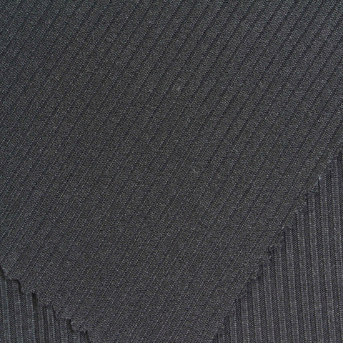 Grey Stripe Rib Knit, Polyester