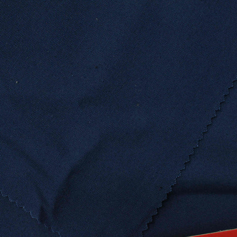 Cotton Stretch Woven Fabric, 235 gsm, 160 cm — Navy