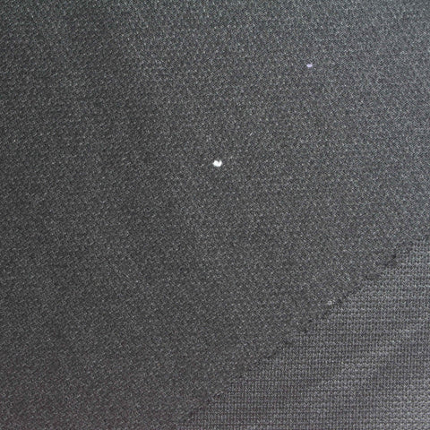 Charcoal Textured Fleece, Polyester