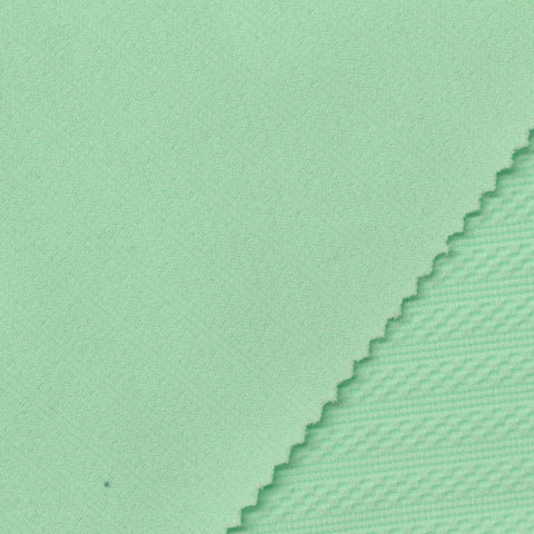 Light Green Horizontal-Band Jacquard, Polyester