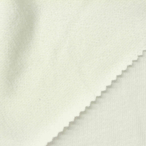Cotton Polyester French Terry Fabric, 240 gsm, 150 cm — Beige