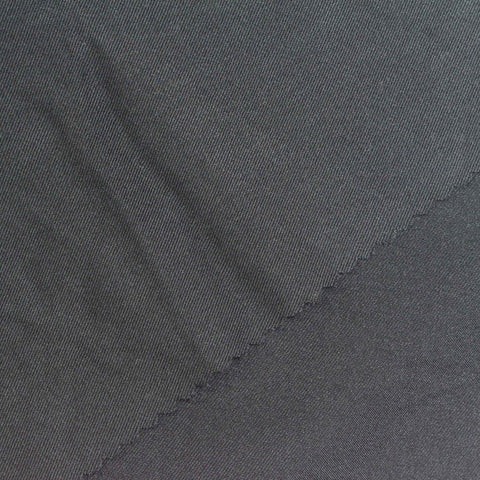 Charcoal Twill, Poly-Viscose