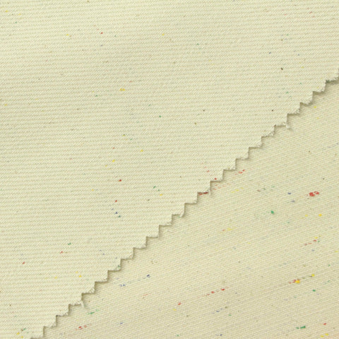 Off-White Flecks Woven, Cotton