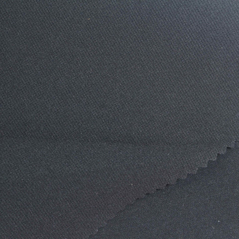 Dark Grey Rib Knit, Polyester