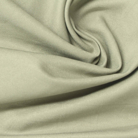 Viscose Nylon Stretch Bengaline Fabric, 260 gsm, 148 cm — Khaki