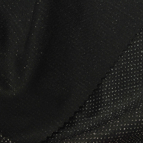 Silver Dots Knit, Polyester, 190 gsm